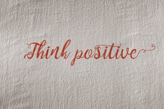 positive thinking quote "think positive"