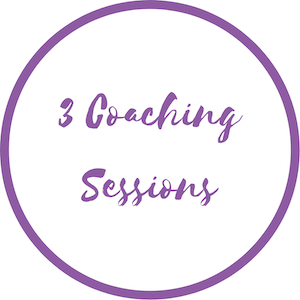 three pack of coaching sessions
