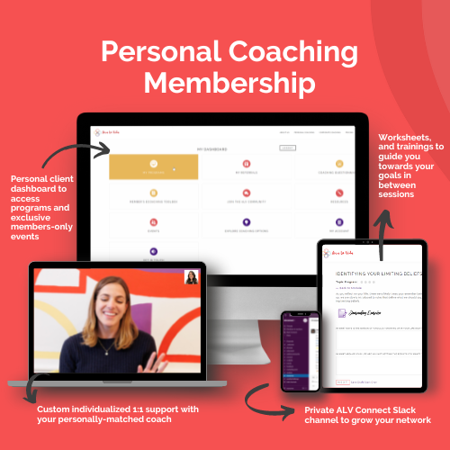 personal coaching membership product image
