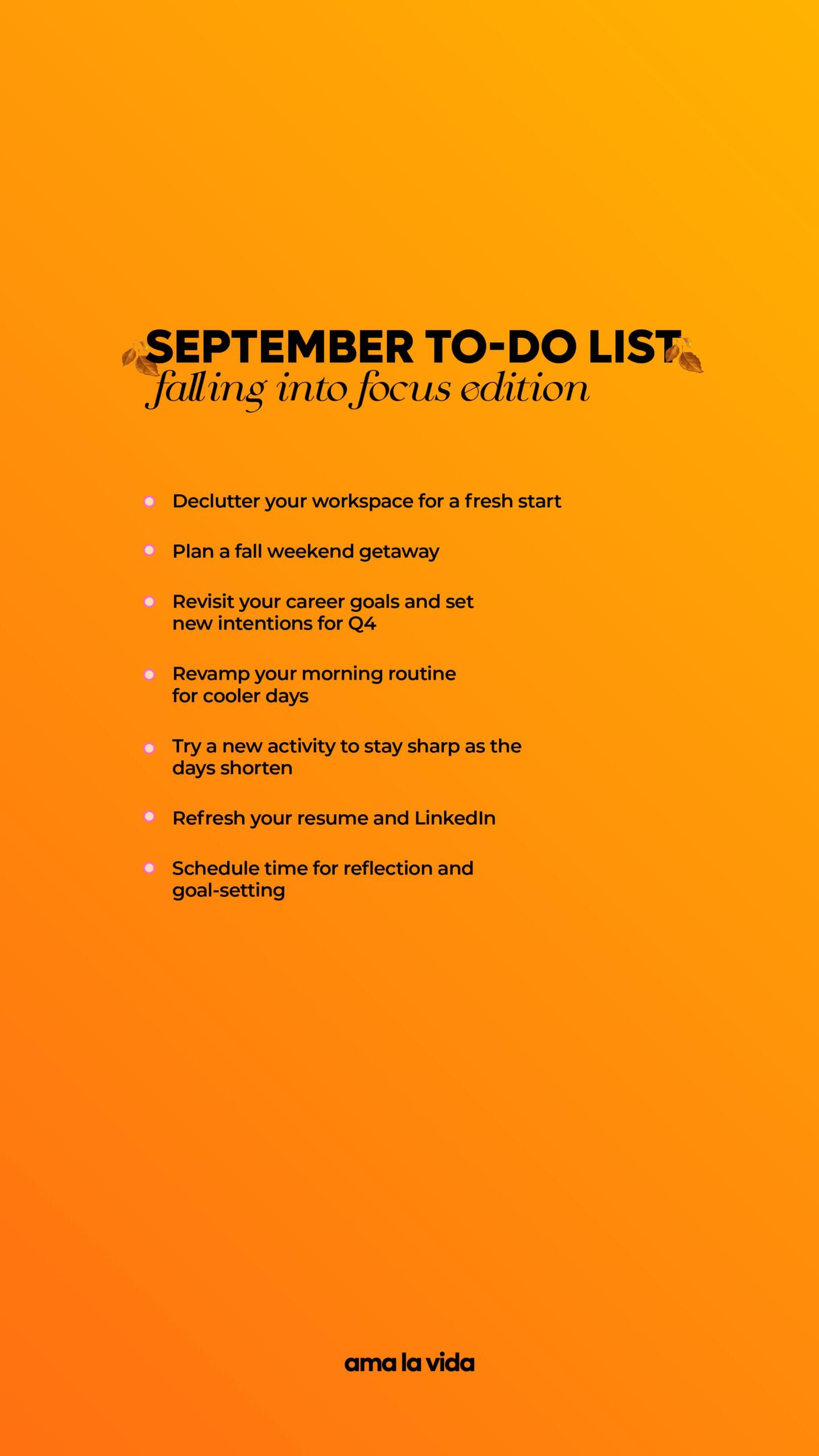 September orange tech background file for mobile