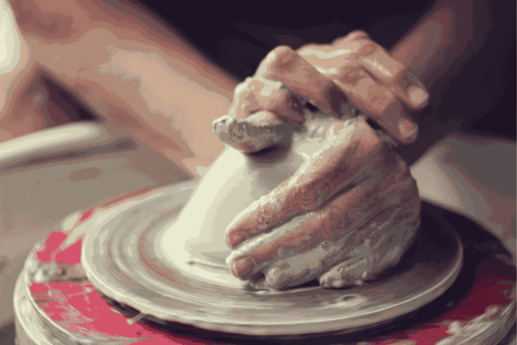 Throwing Clay with Intentional Pressure